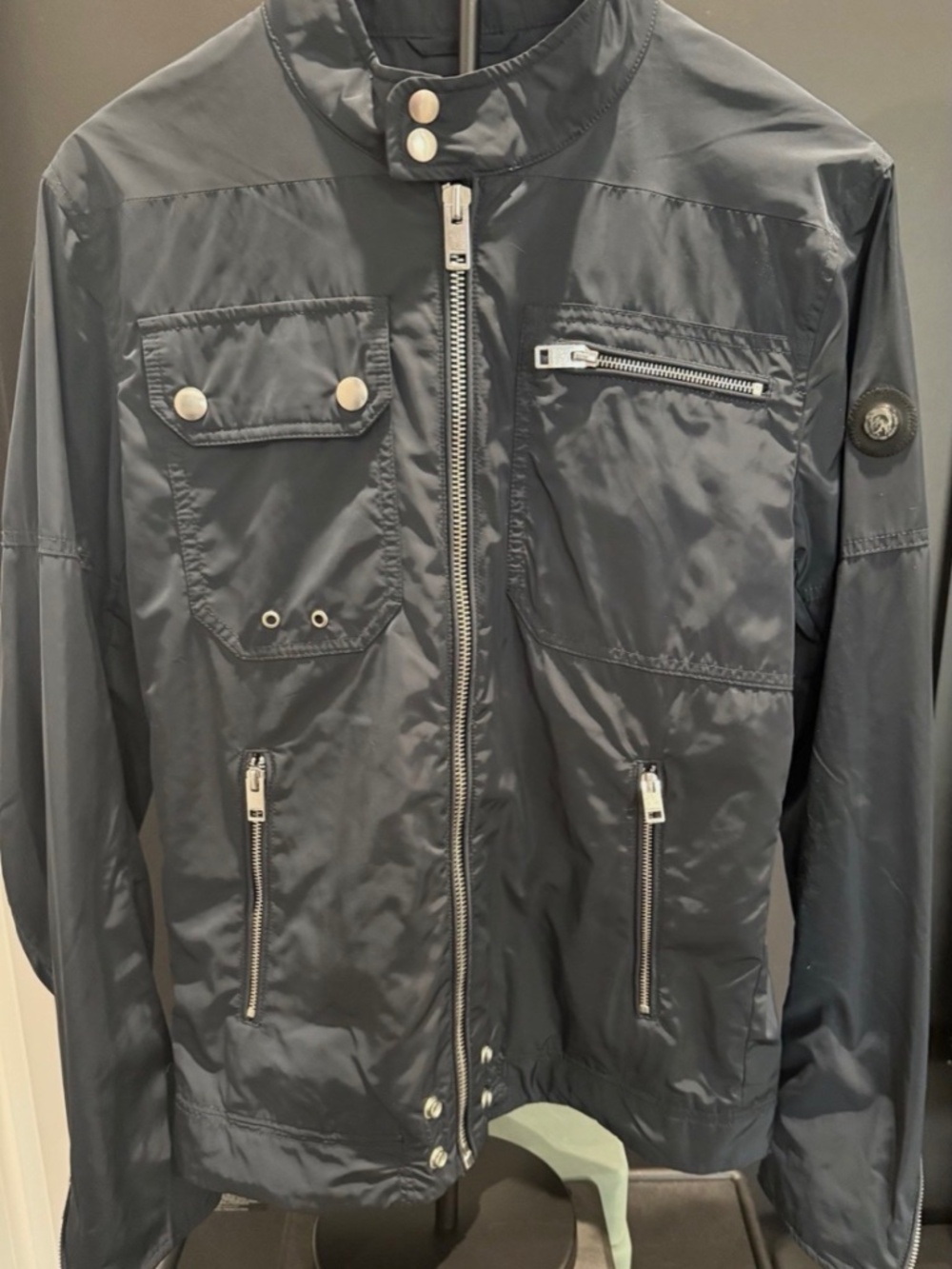 Diesel Navy Blue Lightweight Jacket